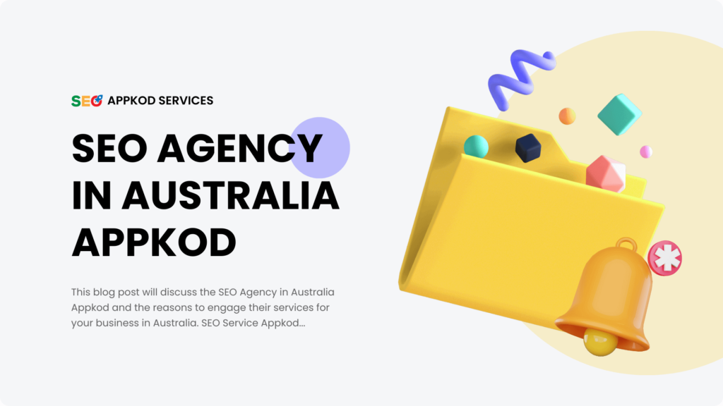 seo agency in Australia appkod