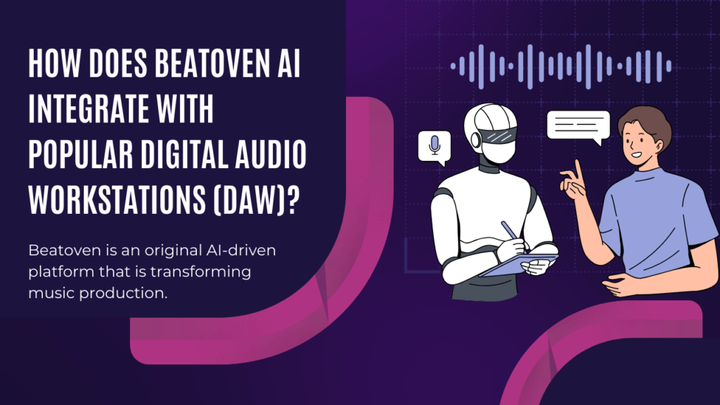 How does Beatoven AI integrate with popular daws?