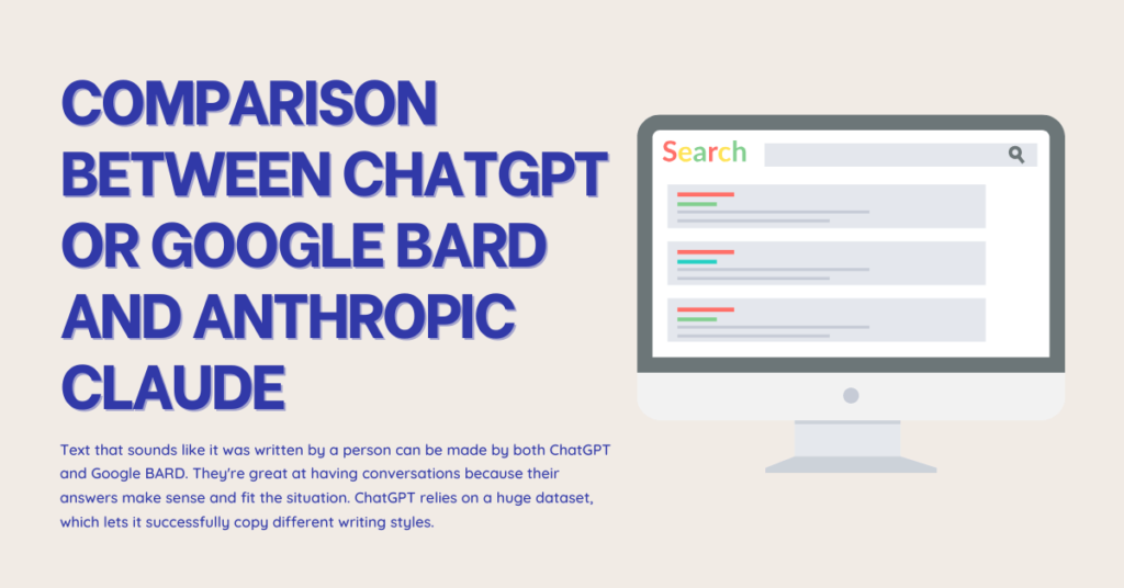 Chatgpt, google bard, and anthropic claude are examples of which type of generative ai model